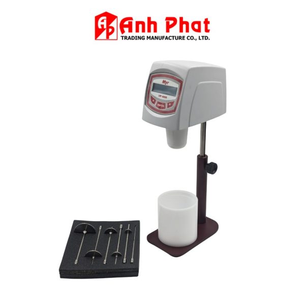 M&aacute;y đo độ nhớt sơn Myr VP1020M dạng xoay để b&agrave;n, nhớt kế Myr VP 1020M, VP1020-M Portable Rotary Viscometer