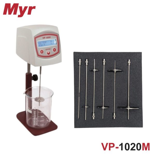 Máy đo độ nhớt sơn Myr VP1020M dạng xoay để bàn, nhớt kế Myr VP 1020M, VP1020-M Portable Rotary Viscometer