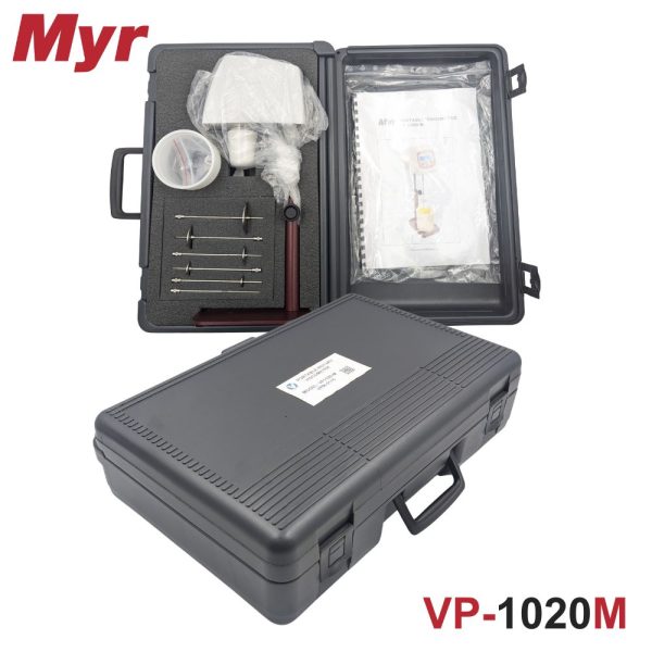 Máy đo độ nhớt sơn Myr VP1020M dạng xoay để bàn, nhớt kế Myr VP 1020M, VP1020-M Portable Rotary Viscometer