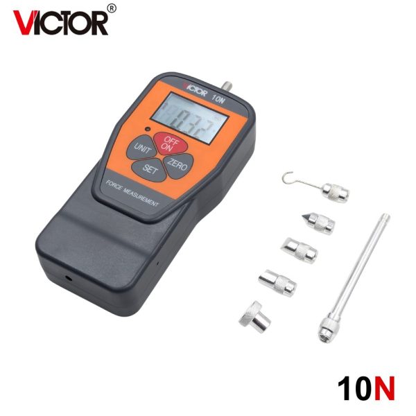 Máy đo lực kéo và nén VICTOR 10N (1kg), máy đo lực cầm tay VICTOR-10N, VICTOR 10N Digital Force Gauge