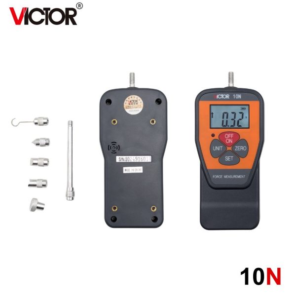 Máy đo lực kéo và nén VICTOR 10N (1kg), máy đo lực cầm tay VICTOR-10N, VICTOR 10N Digital Force Gauge