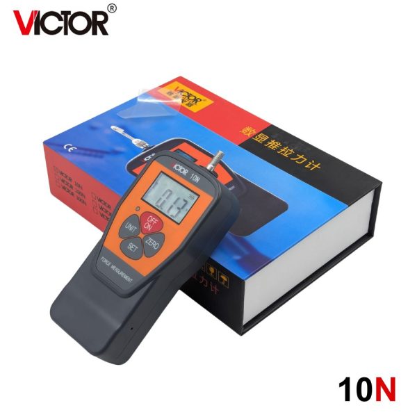 Máy đo lực kéo và nén VICTOR 10N (1kg), máy đo lực cầm tay VICTOR-10N, VICTOR 10N Digital Force Gauge