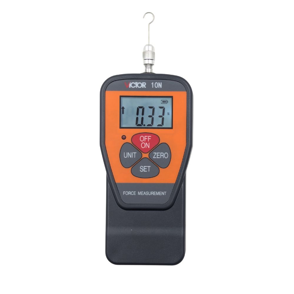 M&aacute;y đo lực k&eacute;o v&agrave; n&eacute;n VICTOR 10N (1kg), m&aacute;y đo lực cầm tay VICTOR-10N, VICTOR 10N Digital Force Gauge