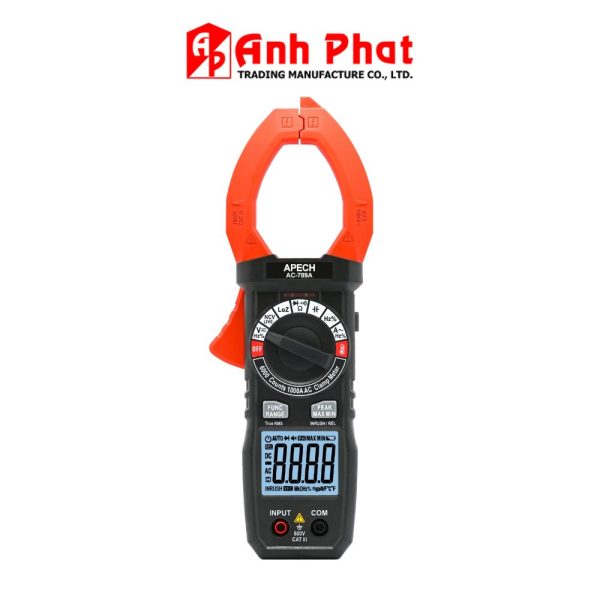 Ampe kìm APECH AC-789A True-RMS, đồng hồ Ampe kìm APECH AC 789A True RMS, APECH AC-789A Clamp Meter