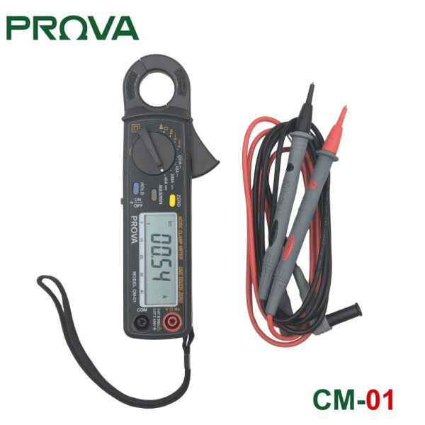 Ampe kìm PROVA CM-01 đo điện AC/DC