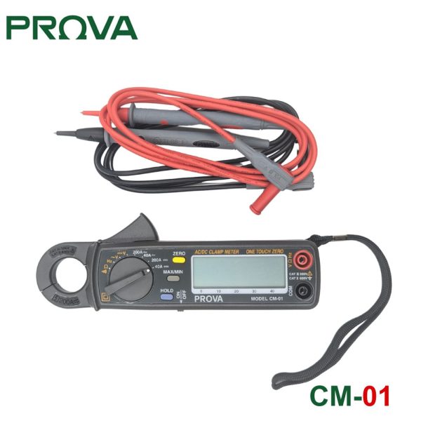 Ampe kìm PROVA CM-01 đo điện AC/DC