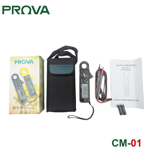 Ampe kìm PROVA CM-01 đo điện AC/DC