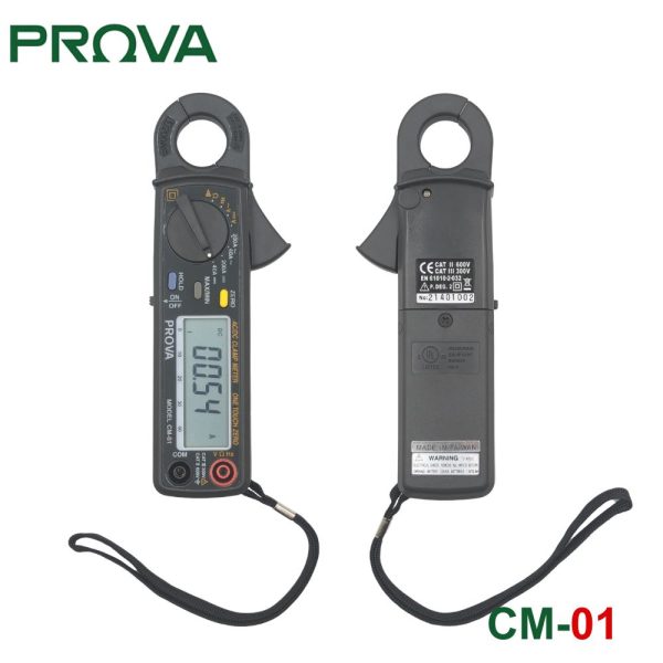 Ampe kìm PROVA CM-01 đo điện AC/DC