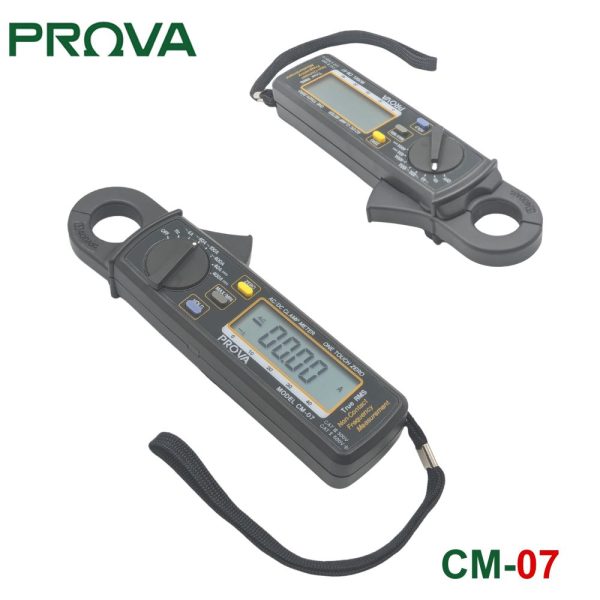 Ampe kìm PROVA CM-07 True-RMS, đồng hồ Ampe kìm PROVA CM07 True-RMS đo dòng AC/DC, PROVA CM 07 Clamp Meter