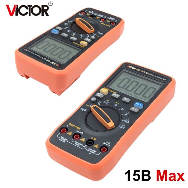 Đồng hồ vạn năng VICTOR 15B MAX true-rms đo điện AC/DC, đồng hồ VOM VICTOR 15B-MAX, VICTOR 15B MAX Digital Multimeter