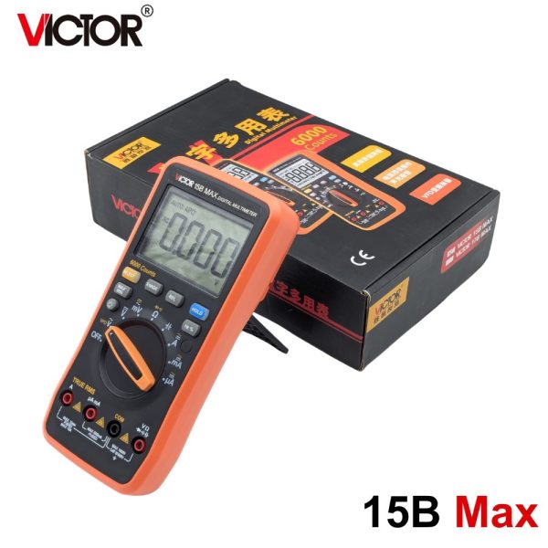 Đồng hồ vạn năng VICTOR 15B MAX true-rms đo điện AC/DC, đồng hồ VOM VICTOR 15B-MAX, VICTOR 15B MAX Digital Multimeter