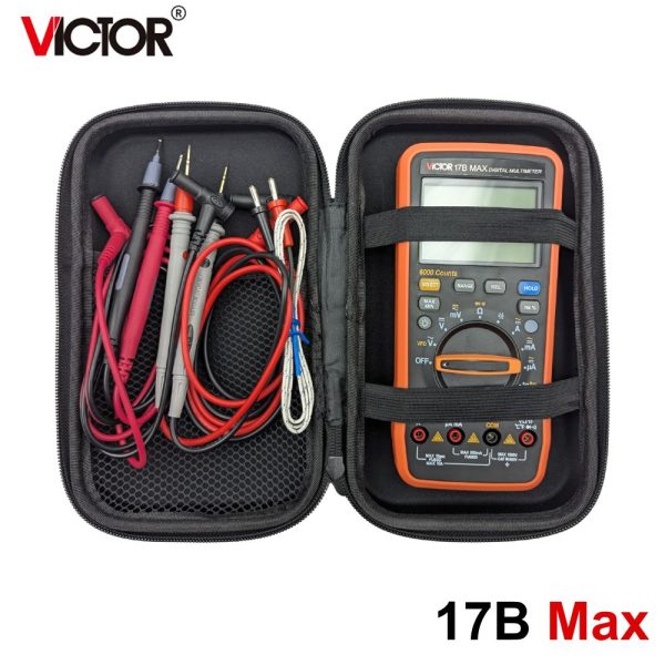 Đồng hồ vạn năng VICTOR 17B MAX True-RMS đo điện AC/DC, đồng hồ VOM VICTOR 17B-MAX, VICTOR 17B MAX Digital Multimeter