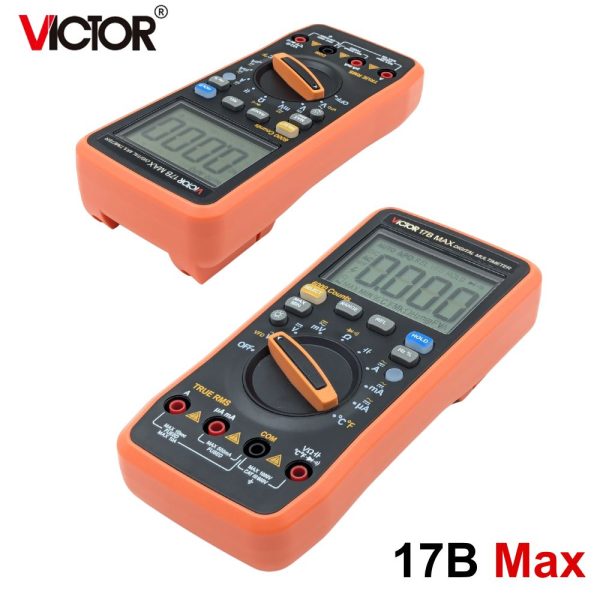 Đồng hồ vạn năng VICTOR 17B MAX True-RMS đo điện AC/DC, đồng hồ VOM VICTOR 17B-MAX, VICTOR 17B MAX Digital Multimeter