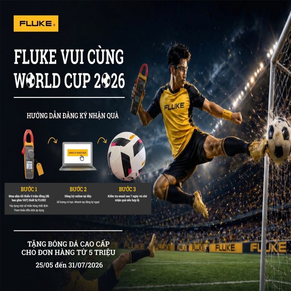 ANH PHÁT x FLUKE VUI CÙNG WORLD CUP 2026 tặng quả bóng đá