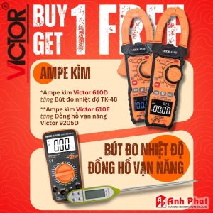 Mua Victor 610D và 610E tặng quà