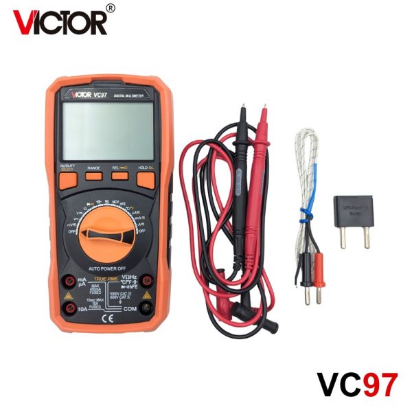 Đồng hồ vạn năng VICTOR VC97 True-RMS đo điện AC/DC, đồng hồ VOM AC/DC VICTOR VC 97 True RMS, VICTOR VC97 Digital Multimeter
