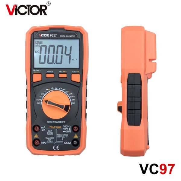 Đồng hồ vạn năng VICTOR VC97 True-RMS đo điện AC/DC, đồng hồ VOM AC/DC VICTOR VC 97 True RMS, VICTOR VC97 Digital Multimeter