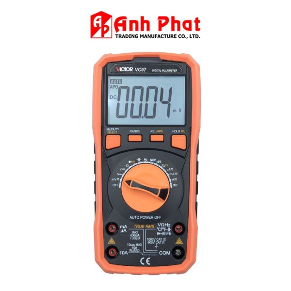 Đồng hồ vạn năng VICTOR VC97 True-RMS đo điện AC/DC, đồng hồ VOM AC/DC VICTOR VC 97 True RMS, VICTOR VC97 Digital Multimeter