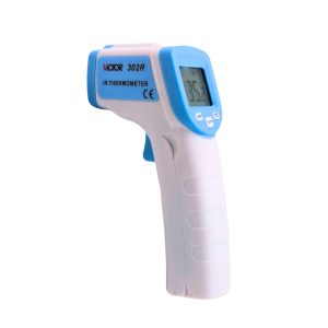 máy đo thân nhiệt VICTOR 302R cầm tay, nhiệt kế hồng ngoại VICTOR 302 R, VICTOR 302R infrared thermometer