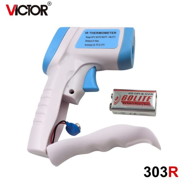 máy đo thân nhiệt VICTOR 303R, nhiệt kế hồng ngoại VICTOR 303 R, VICTOR 303R infrared thermometer