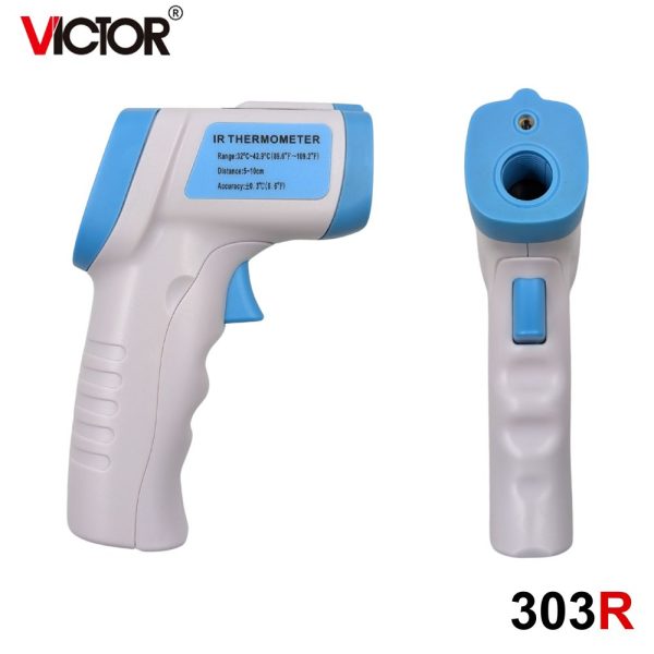 máy đo thân nhiệt VICTOR 303R, nhiệt kế hồng ngoại VICTOR 303 R, VICTOR 303R infrared thermometer