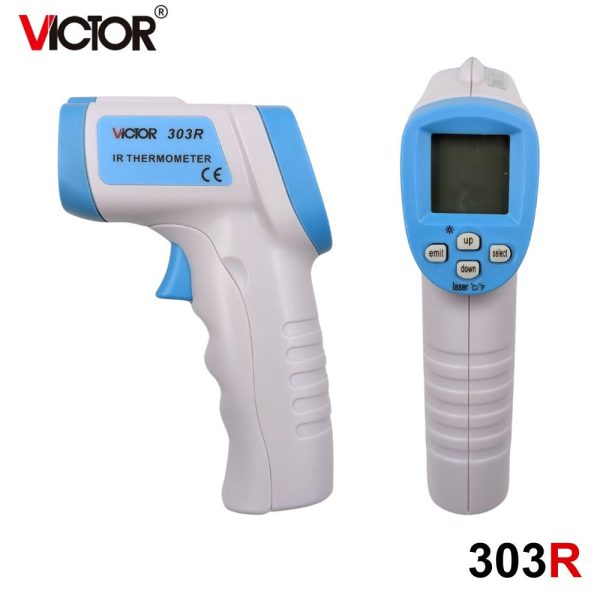 máy đo thân nhiệt VICTOR 303R, nhiệt kế hồng ngoại VICTOR 303 R, VICTOR 303R infrared thermometer