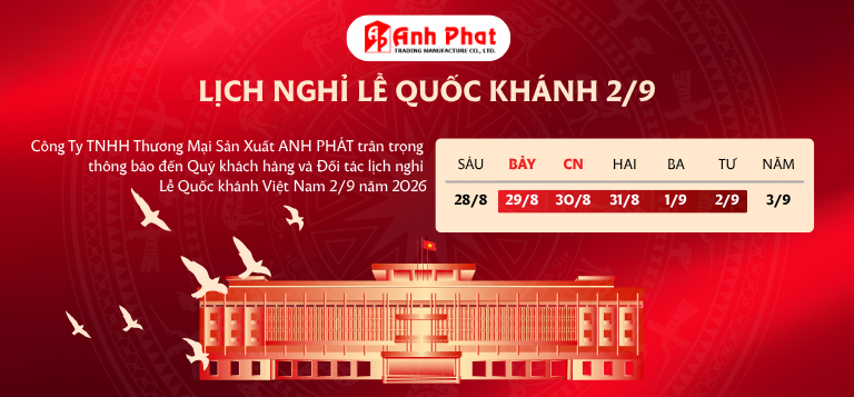 Lịch nghỉ Lễ Quốc khánh 2/9/2026